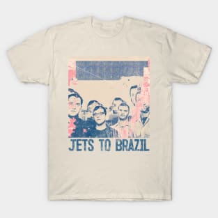 Jets To Brazil ∆ Retro Style Original Fan Design T-Shirt